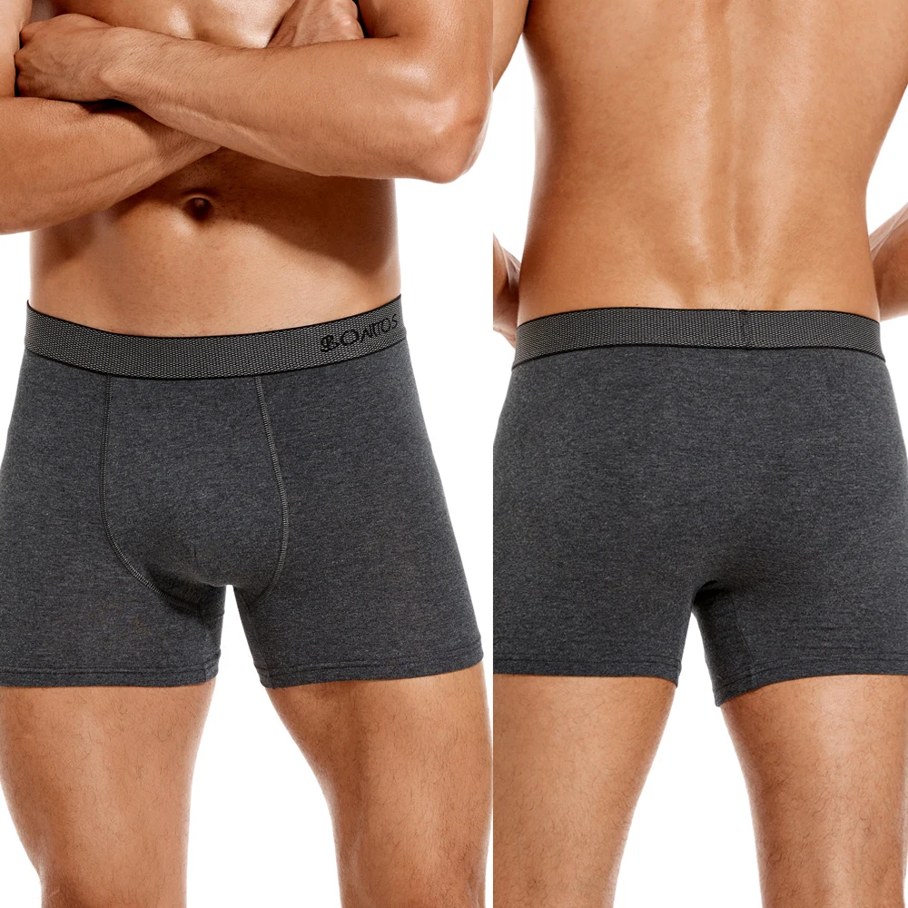 Calzoncillos bóxer de algodón para hombre, ropa interior Sexy, alta calidad, novedad