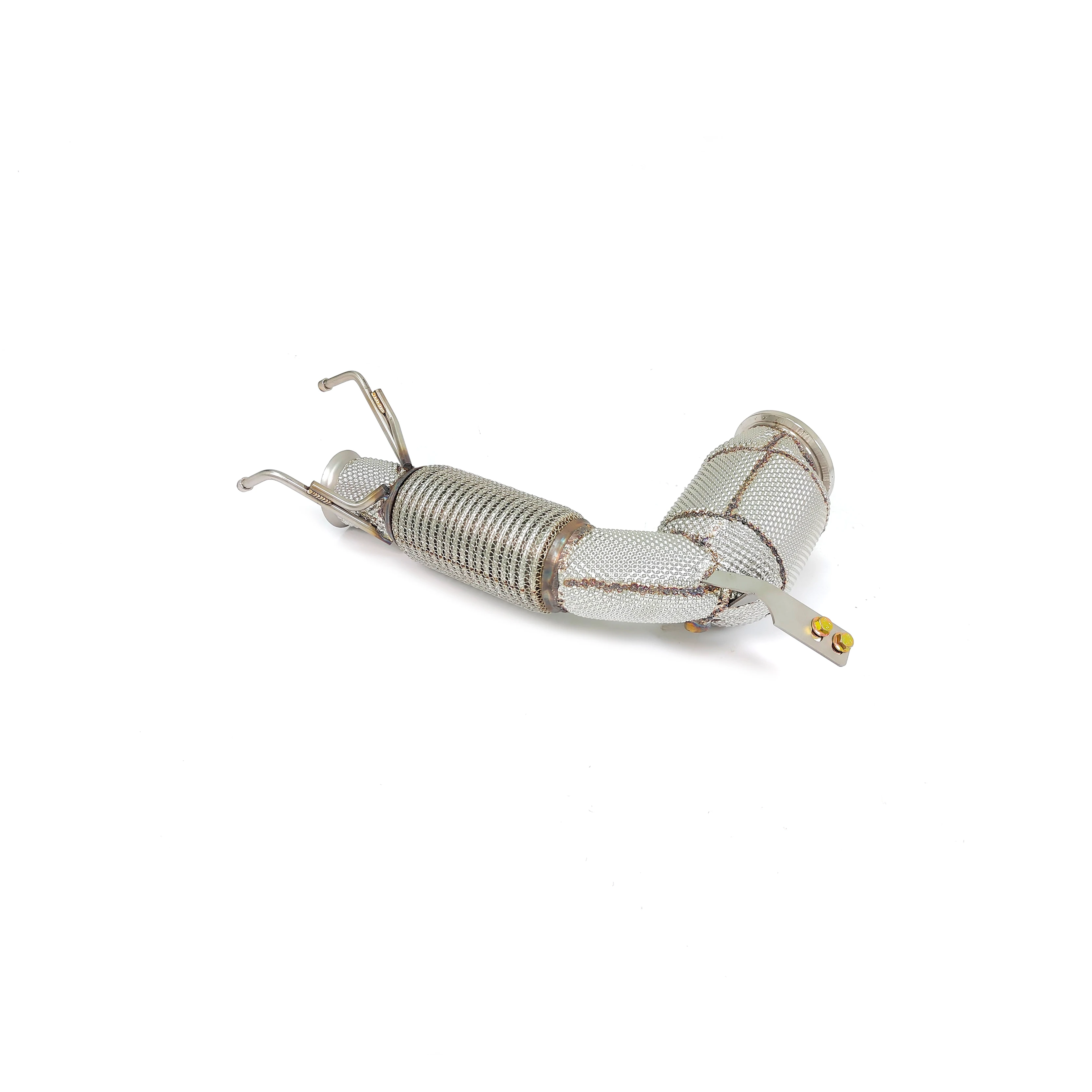Perfect Fitment CSZ High Flow Downpipe For BMW MINI Cooper F56 X1 2.0T Downpipe With Heat Shield Exhaust