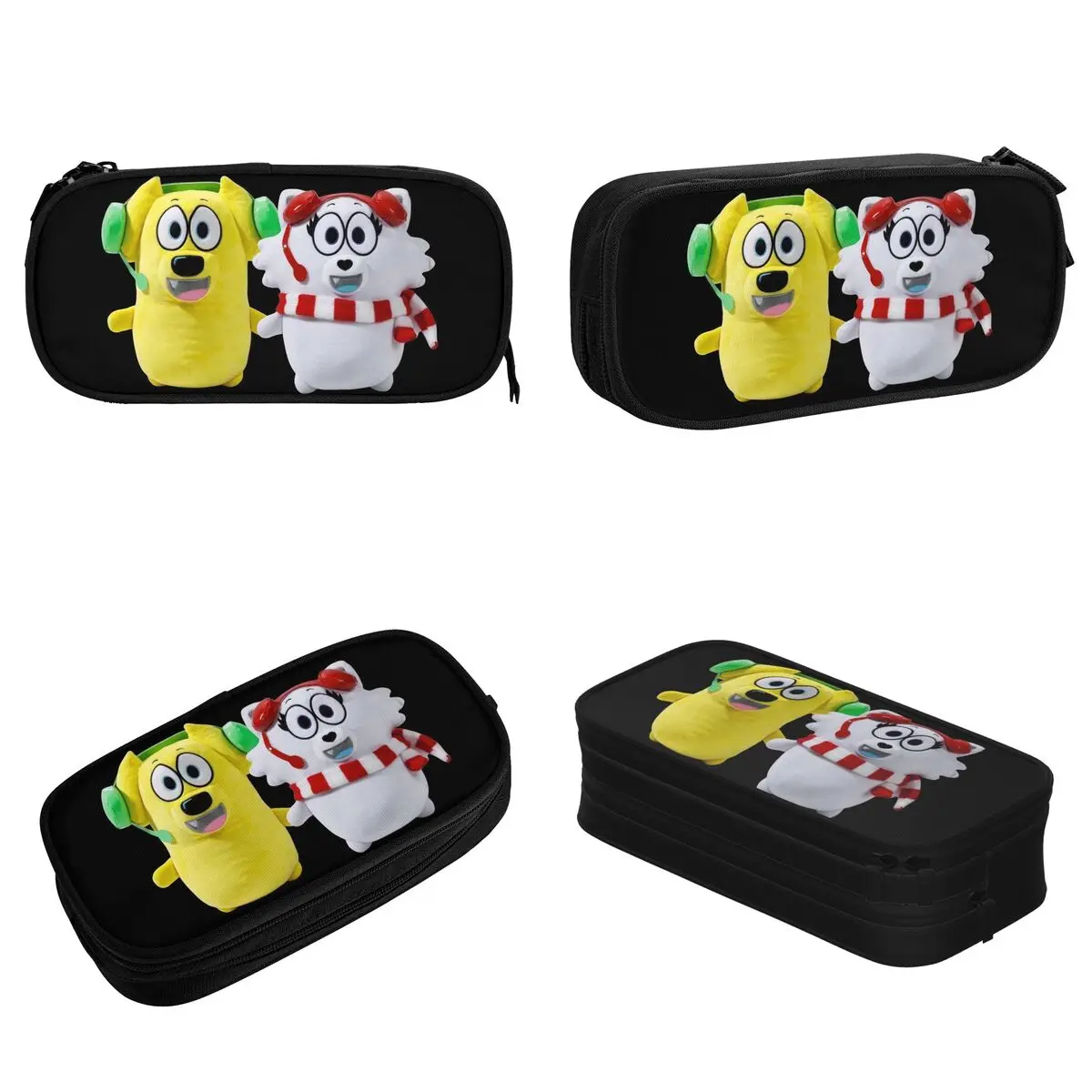 New Tylers And Snowi Gaming Pencil Case Cute Cartoon Pencilcases Pen Holder for Girls Boys Bag Students School Zipper Stationery