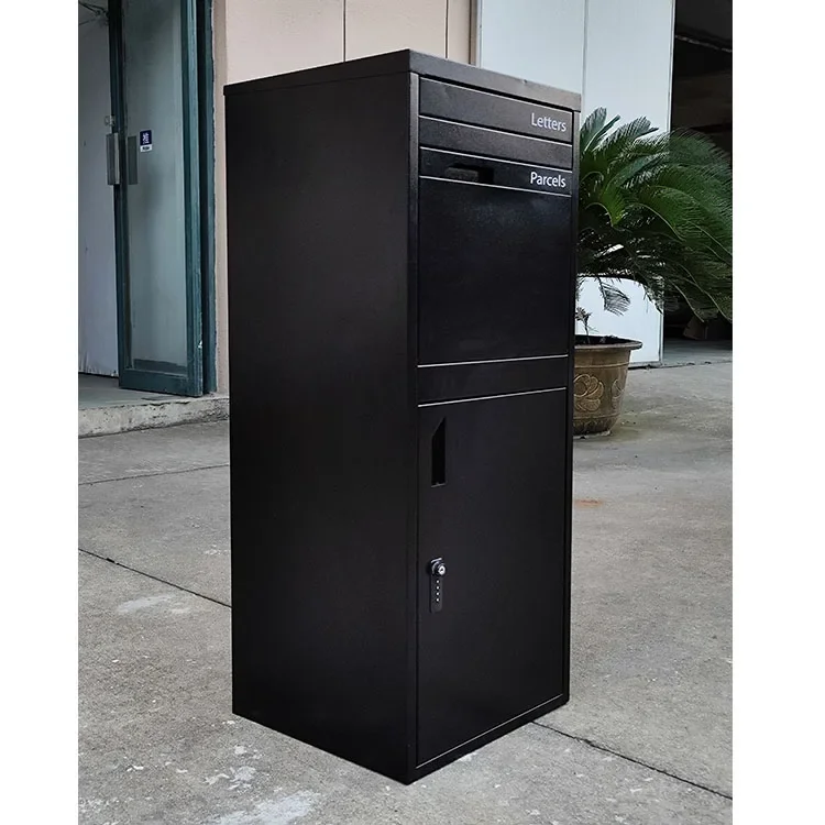 Outdoor Galvanized Sheet Metal Parcel Mail Mail Drop Box Smart Express Box image 4