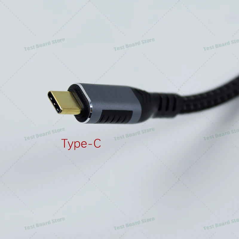 1Pce PD240W USB-C male data transmission fast charging cable dual Type-C high-definition video projection cable for MacBook Pro