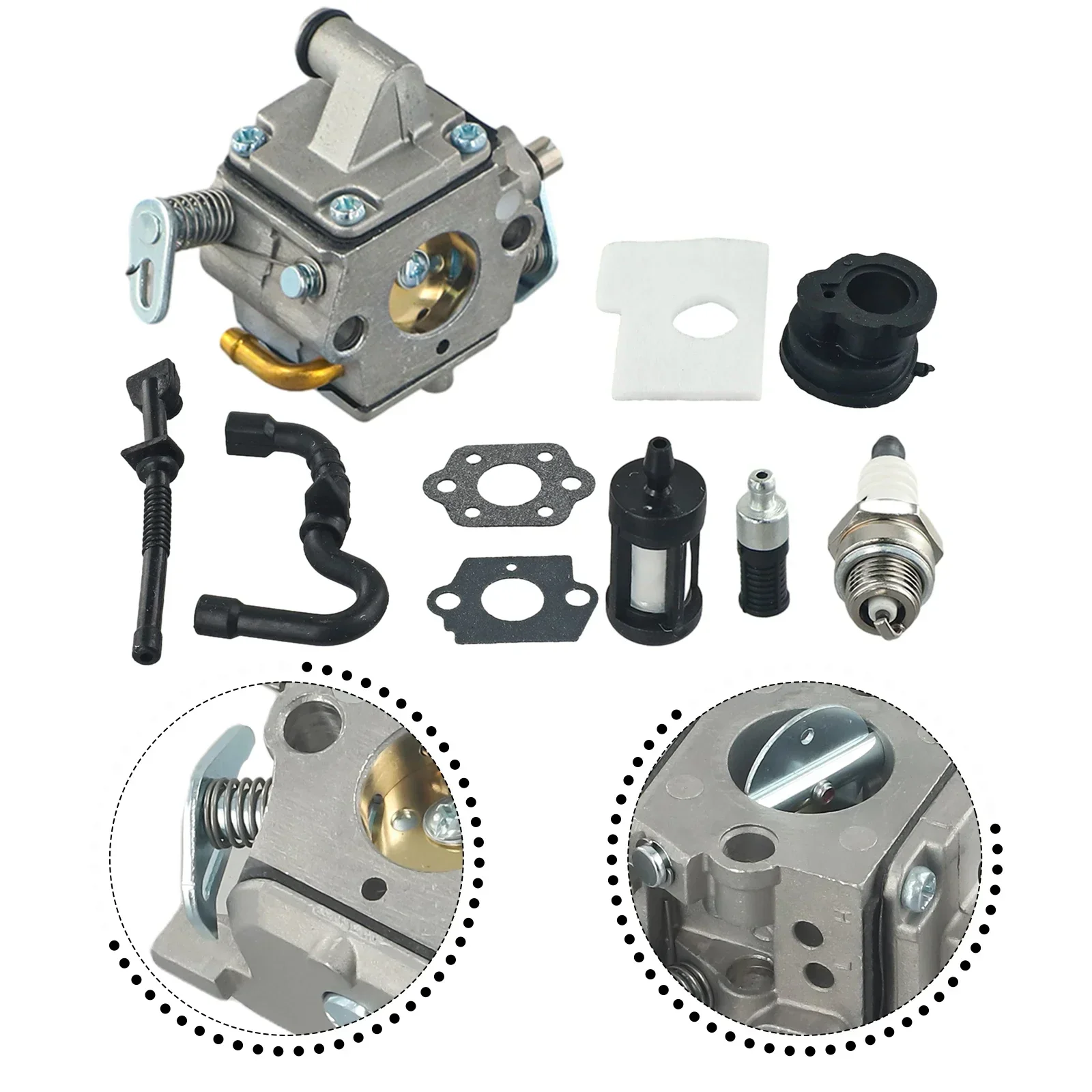 Gasket Integrated Solution For The 017/018 series chainsaw Model With Full Compatibility Of The C1Q S57A/B Parts
