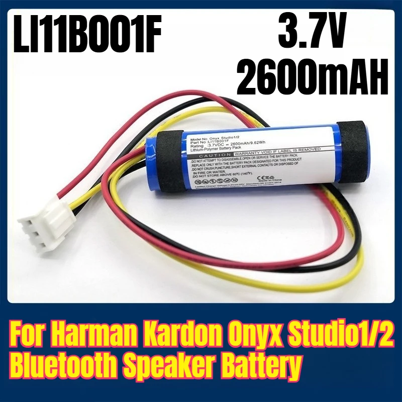

LI11B001F 3.7V 2600mAH Battery for Harman Kardon Onyx Studio1/2 Bluetooth Speaker
