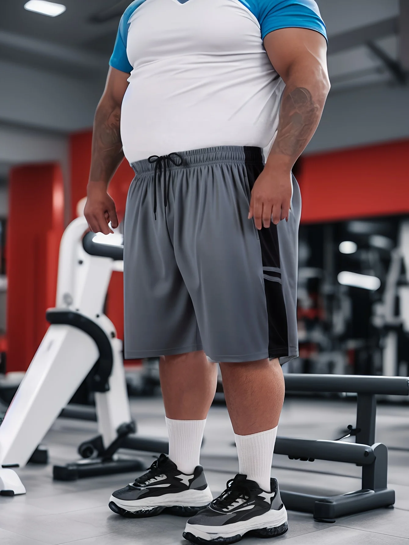 2026 Summer Fashion New Style  Men's 3D Print Beach Shorts Y2K Oversized Casual Pants Suitable for Daily and Training Wear
