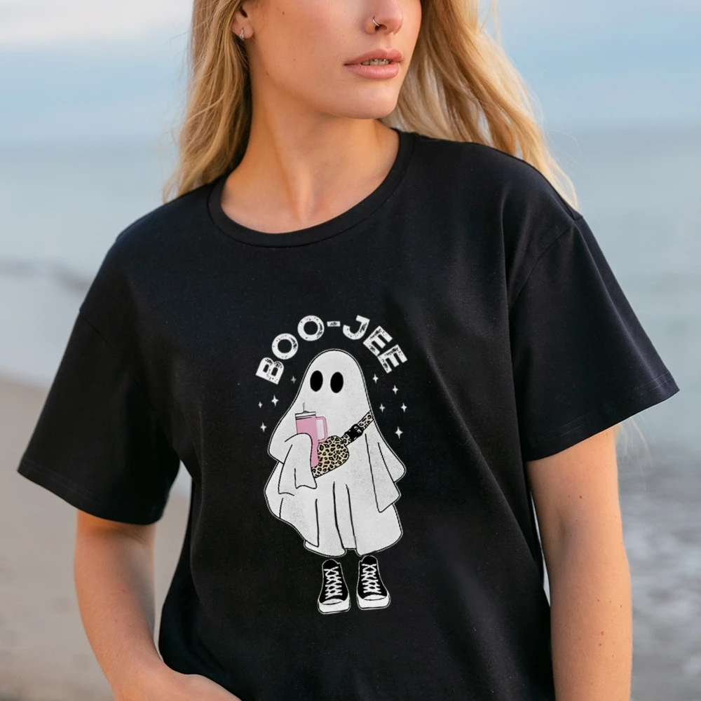 Cute Boo-Jee Ghost Tshirt Boo-jee Ghost Girly Halloween Shirt Girl Ghost Sweater Girl Halloween Gift Cute Women Halloween Gift