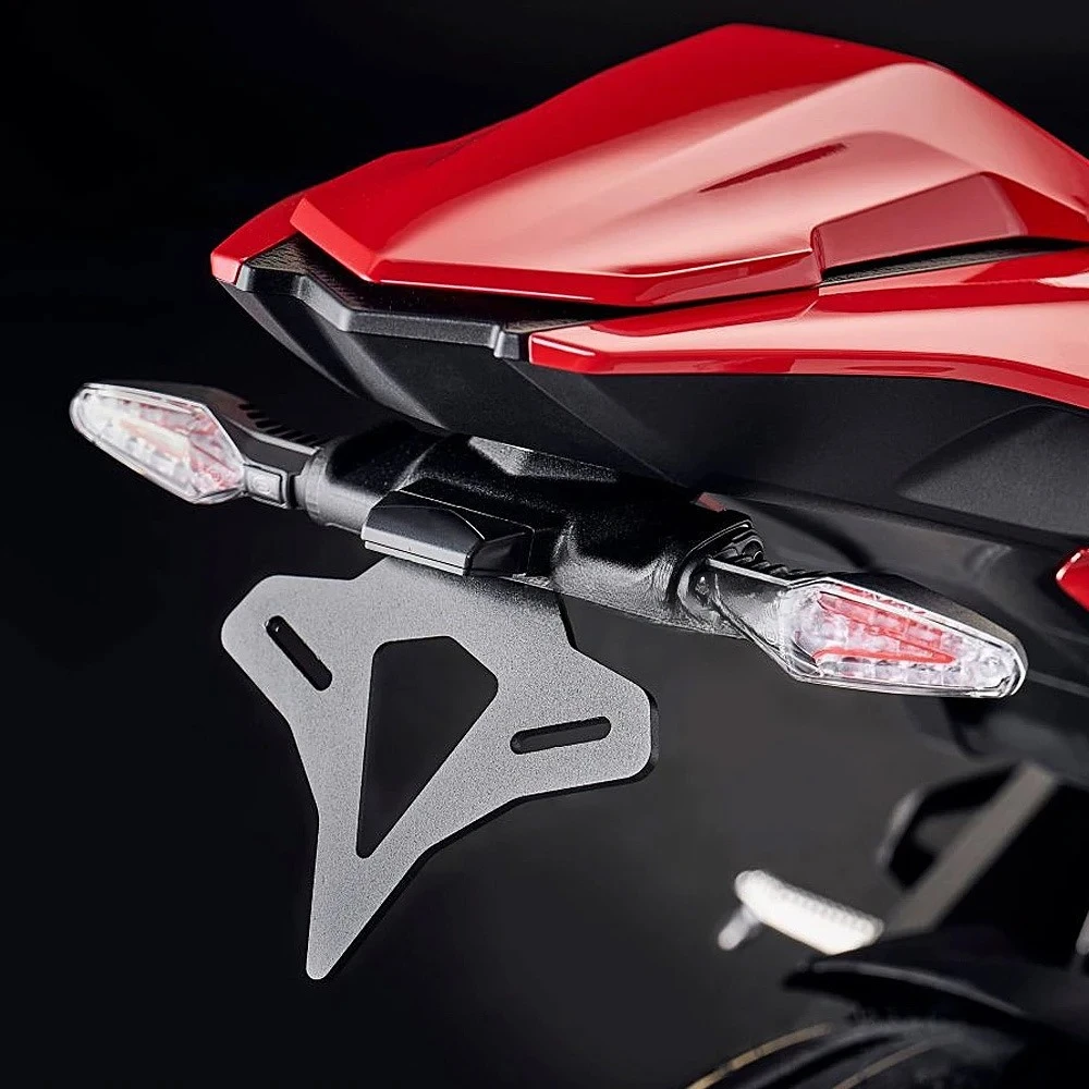 Motorcycle Accessories MTKRACING For BMW S1000R S1000RR M1000R M1000RR Tail Tidy Fender LED Light License Plate Holder