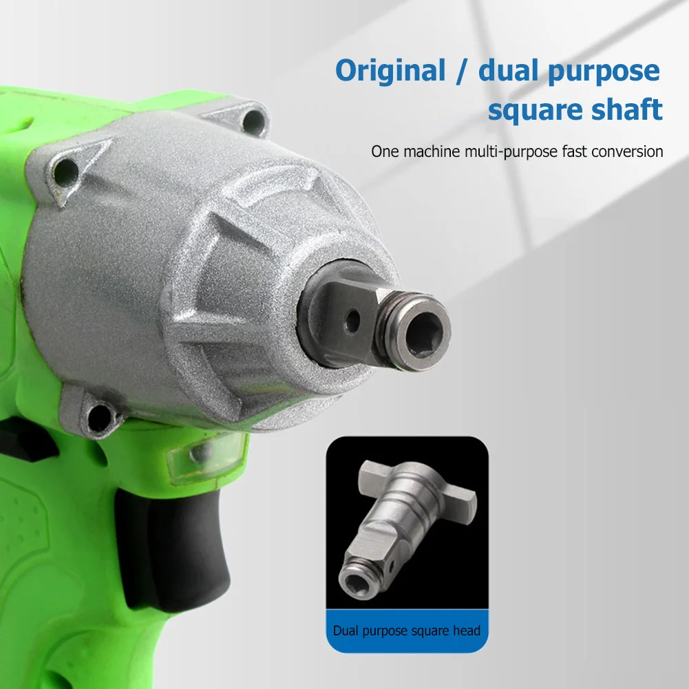 Electric Brushless Impact Wrench Adapter Drill Bit Chrome Vanadium Steel T-Shaped Wrench Spanner Shaft Converter Head