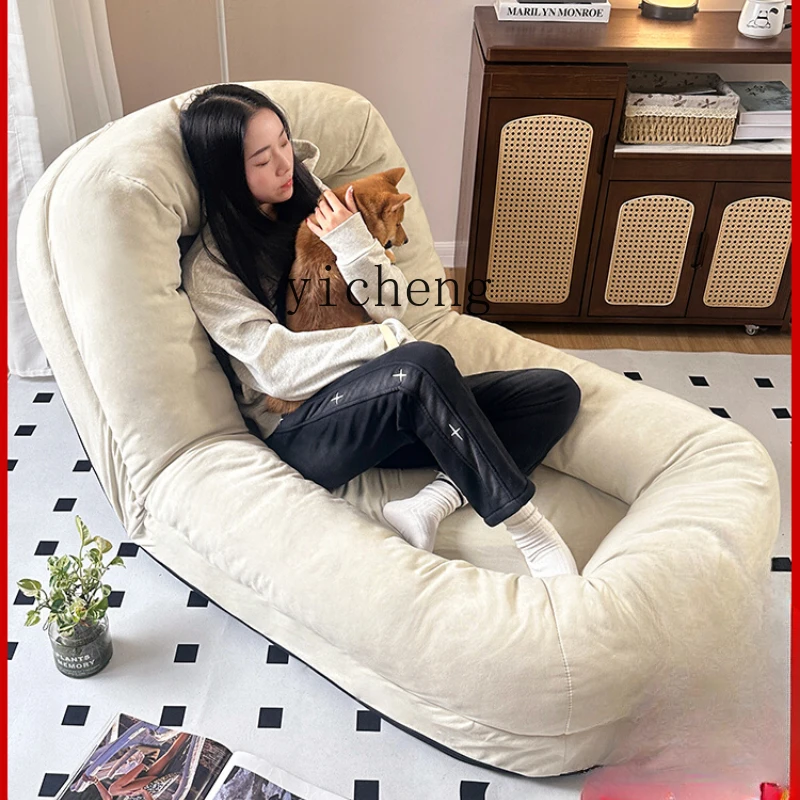 Lazy Sofa Can Lie Down And Sleep Folding Bedroom Sofa Bed Dual-purpose Single Huge Tatamiu31