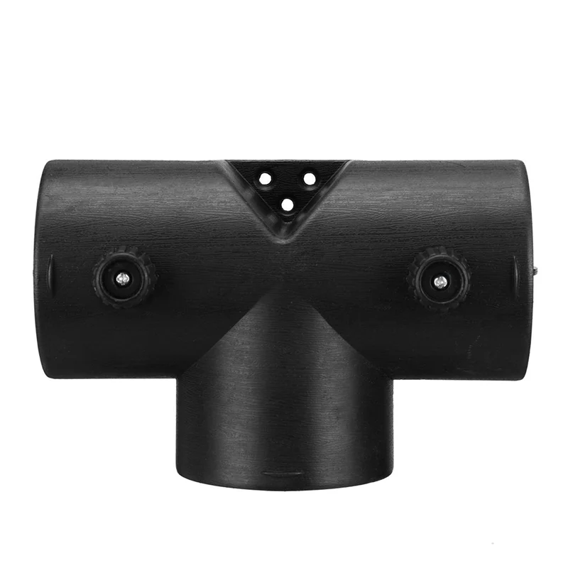 

2 Pcs 75Mm T Shape Parking Heater Air Vent Exhaust Connector With Dual Regulating Valve Flap For Webasto Air Heater