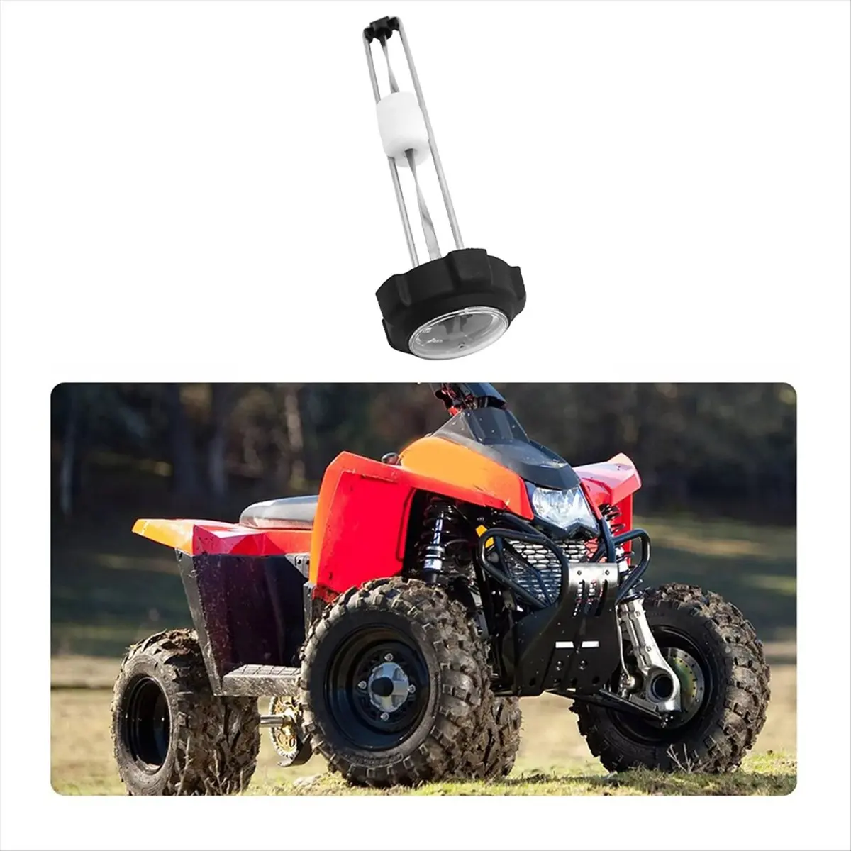 2873626 ATV Fuel Tank Gauge Gas Cap for Polaris Scrambler Magnum 1Pcs SUP