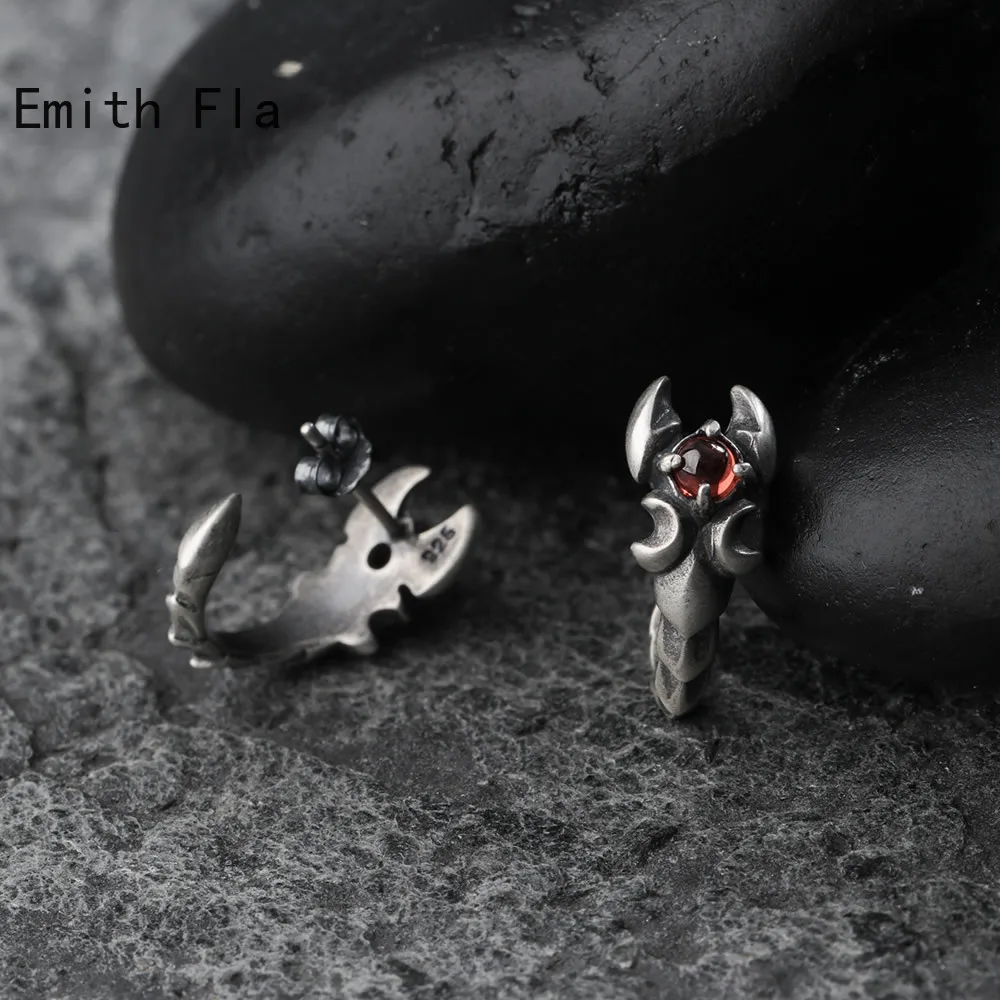 

Punk Scorpion Earrings for Men and Women Gothic Earrings 925 Sterling Silver Wholesale Dropshipping Fine Jewelry Halloween Gifts