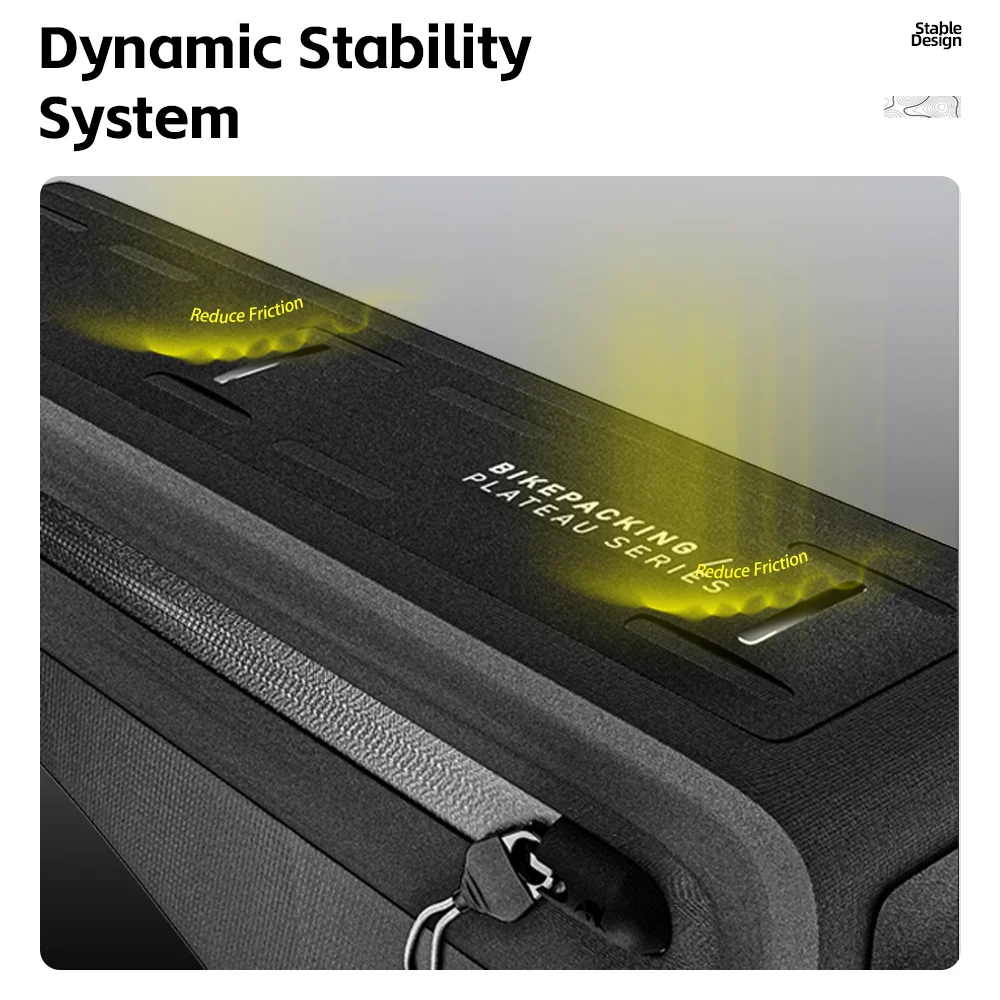 Rhinowalk إطار دراجة هوائية حقيبة IPX4 مقاوم للماء 1.7L/2.6L Bikepacking صالح الجبلية الطريق الحصى دراجة اكسسوارات المضادة للانزلاق الطلاء آمنة #3