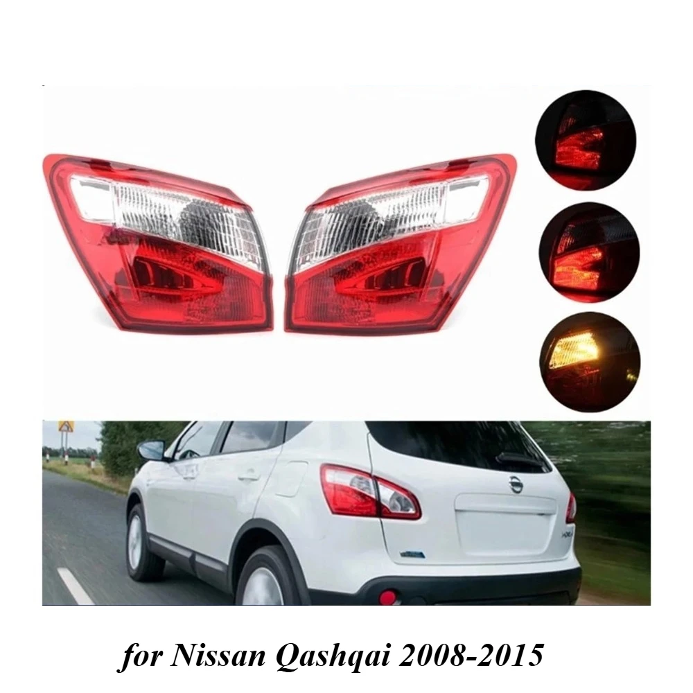 

Tail Light for Nissan Qashqai 2008-2015 EU Version Rear Lights Brake Fog Lamp Accessories Car Warning Running Light New