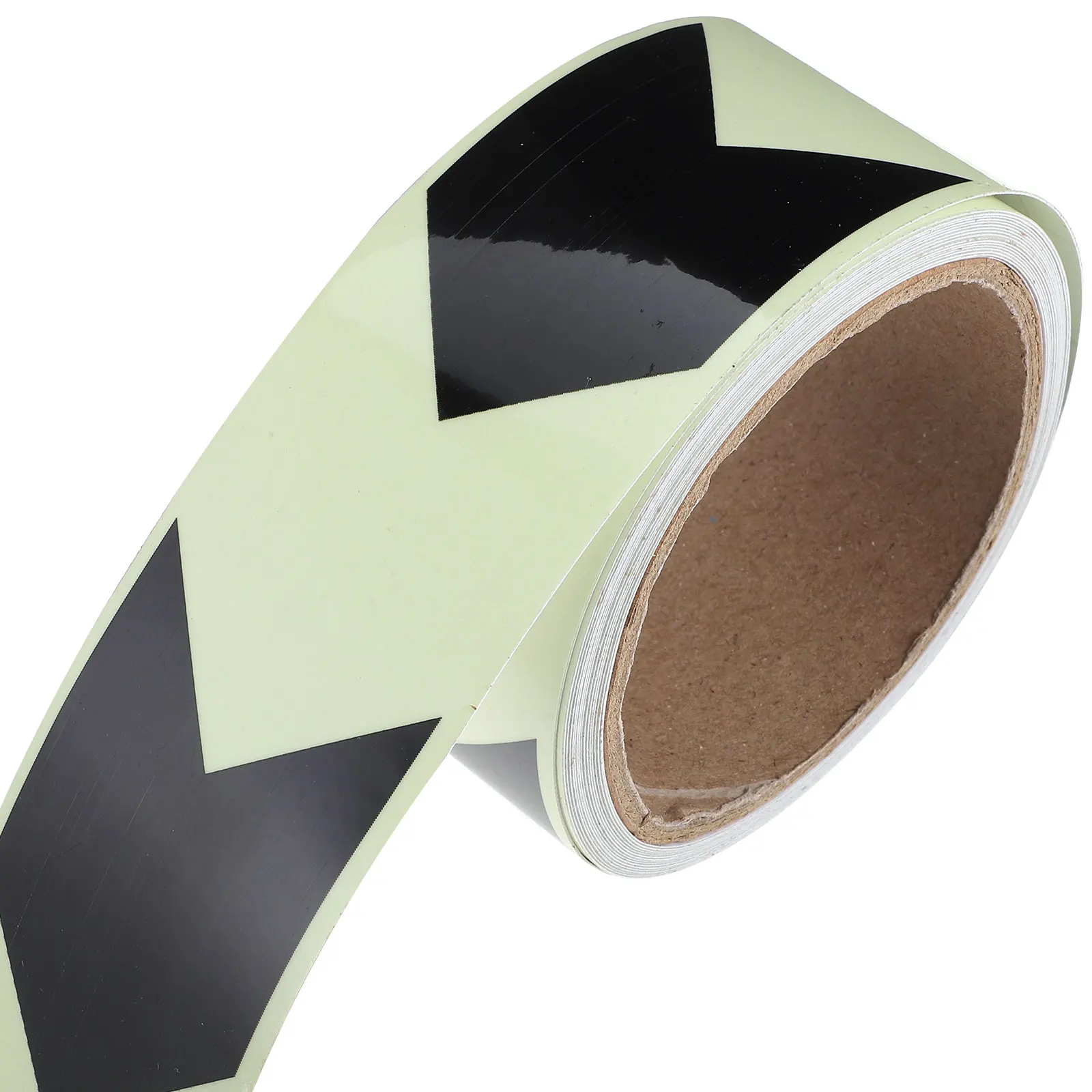 

Luminous Guide Tape Glow Dark Safety Warning Arrow High Visibility PVC Caution Tape Indoor Outdoor Use Fluorescent Sticker Self