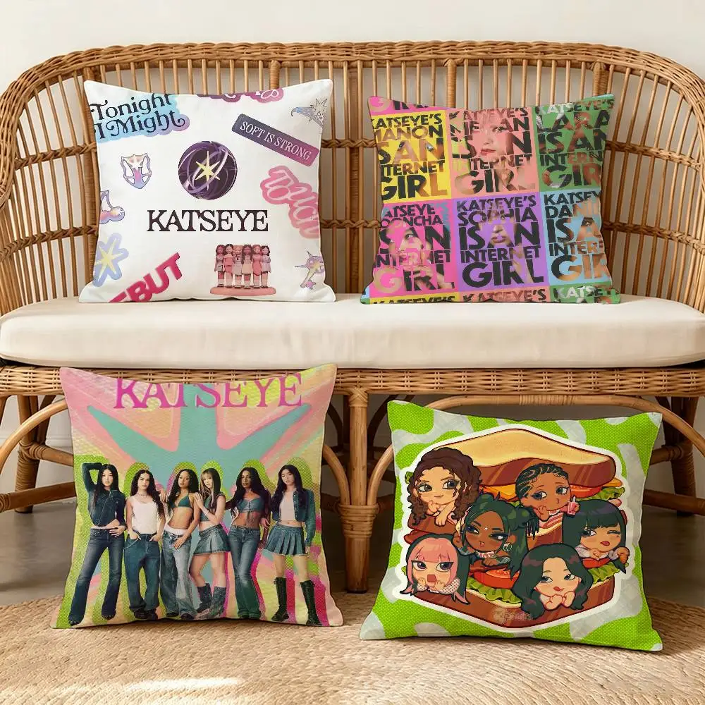 Girl Group beauty Personalized Pillow Dust Cover Bedroom K-atseye  Kids Party Decoration Pillowcase Birthday Children Gift