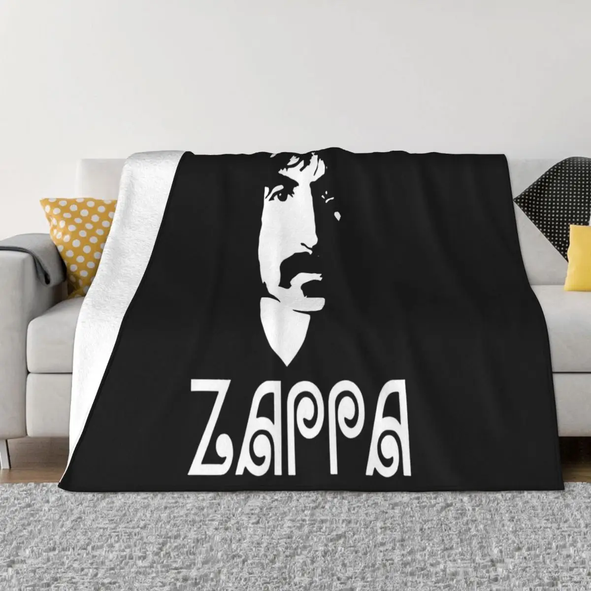 Frank Zappa Retro Vintage Music 60S 70S Iconic Birthday Gift Swag Great Quality Party Throw Blanket