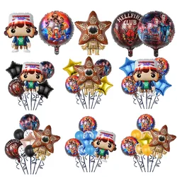 Stranger Things Dustin Carnivorous Flower Festival Decoration Birthday Party Aluminum Film Balloon Set