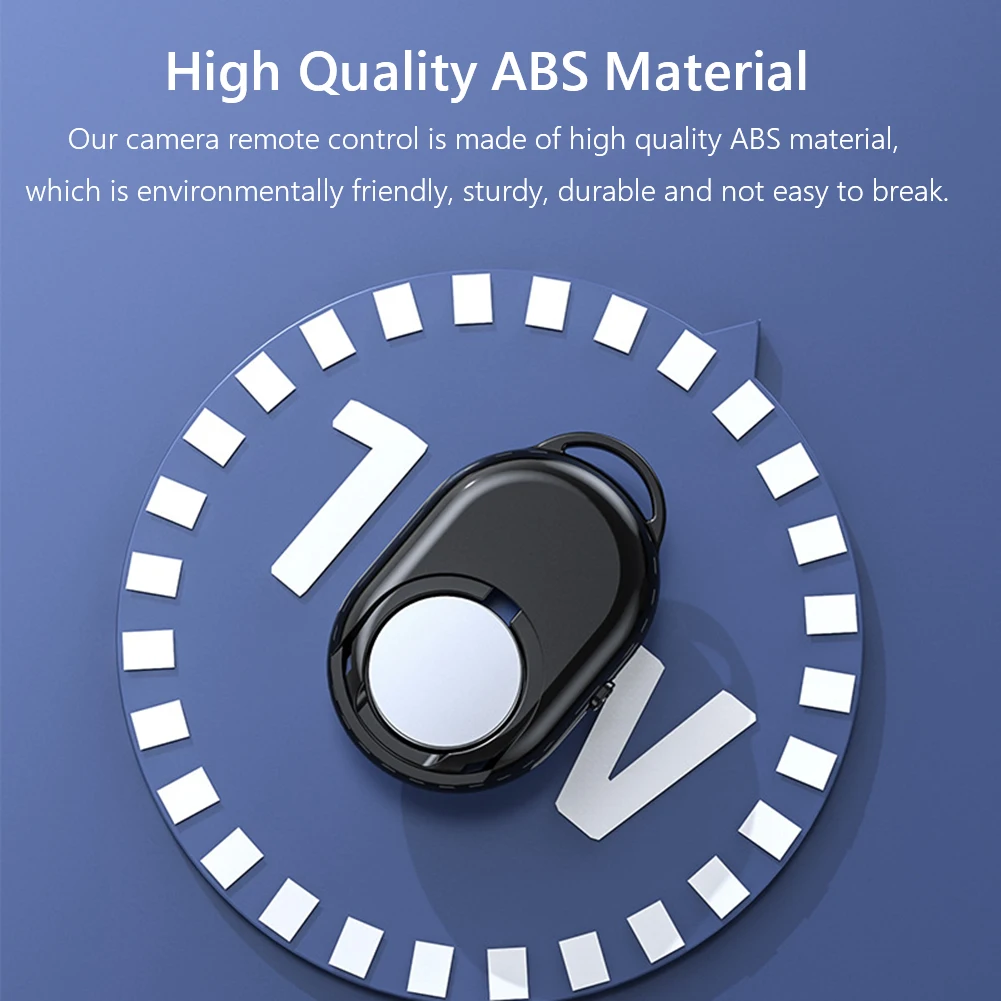 جهاز تحكم عن بعد لاسلكي يعمل بالبلوتوث لهاتف Xiaomi/iPhone/Huawei، مصراع كاميرا الهاتف الذكي، جهاز تحكم عن بعد للفيديو لـ Tiktok/Youtube