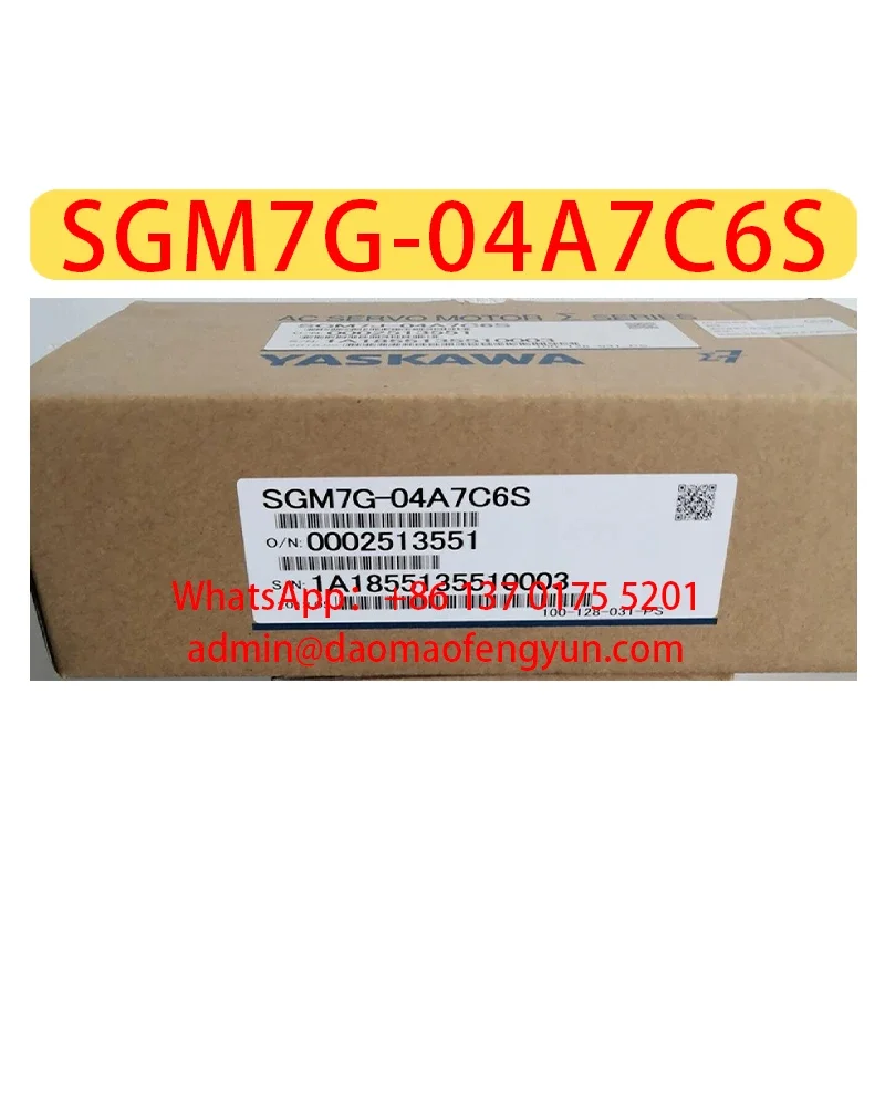 

SGM7G-04A7C6S Совершенно новый серводвигатель, SGM7G 04A7C6S, быстрая доставка