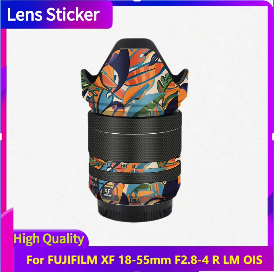 

Для FUJIFILM XF 18-55 мм F2.8-4 R LM OIS наклейка на объектив защитная наклейка на кожу виниловая пленка защитное покрытие от царапин