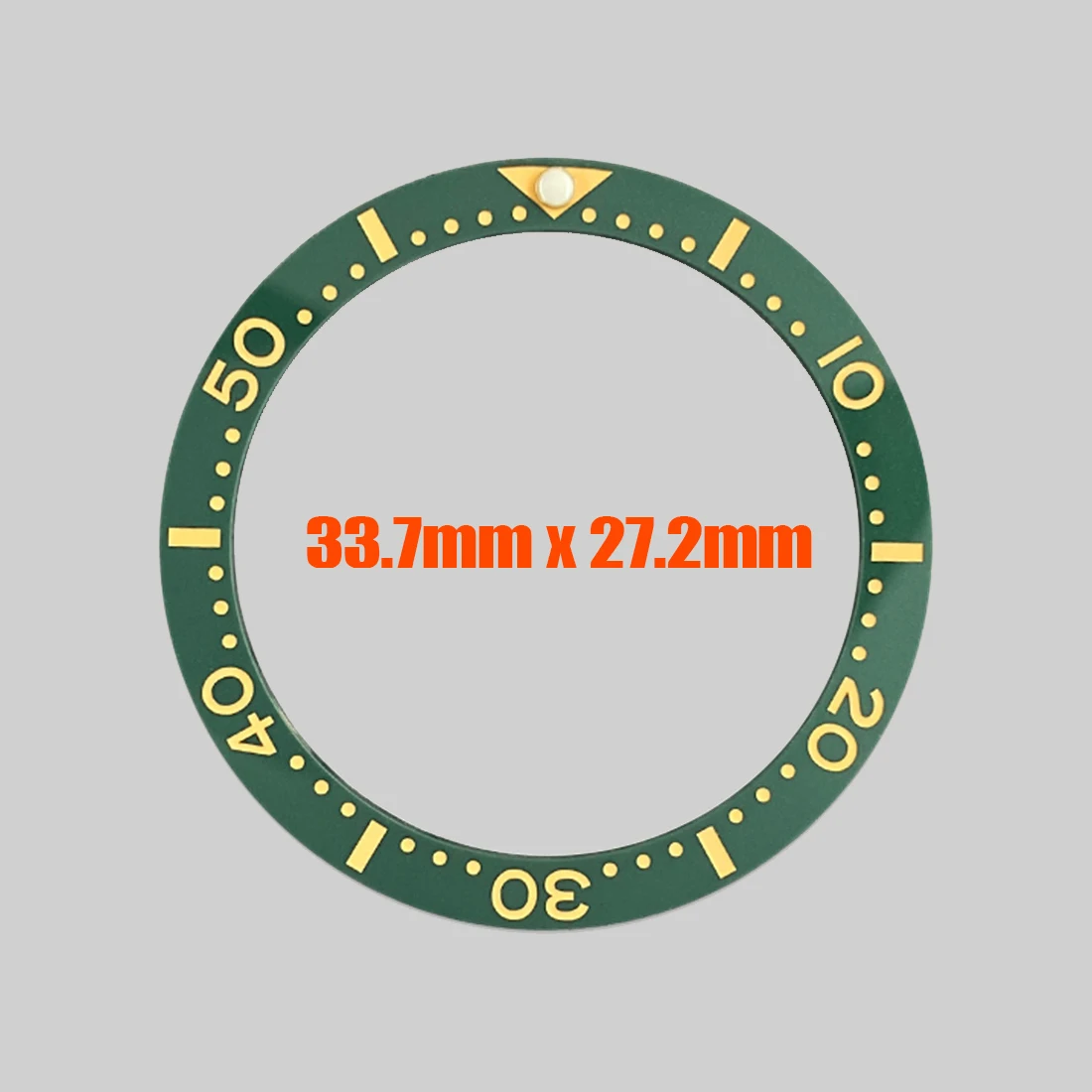 33.7mm SKX013 Ceramic Bezel Insert Ring Fit for Seiko SKX013 Watch Case Flat Ceramic Bezel Insert Spare Parts For Watches