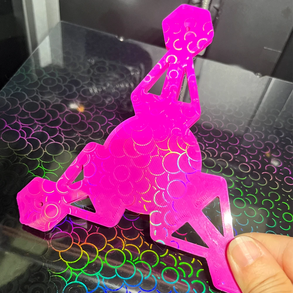 لوحة PEI لـ Ender 3 V3 SE، Ender 3 V3 KE، Ender 3/5 S1 Pro Build Plate K1C سرير ساخن لـ Creality K1، Ender 3 V3 PEI Sheet #6