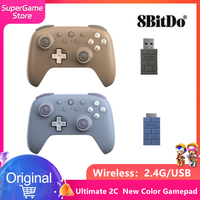 8BitDo New Color Gamepad Ultimate 2C Wireless Gaming Controller Joystick for PC Windows 10/11 Steam Deck Raspberry Pi Android