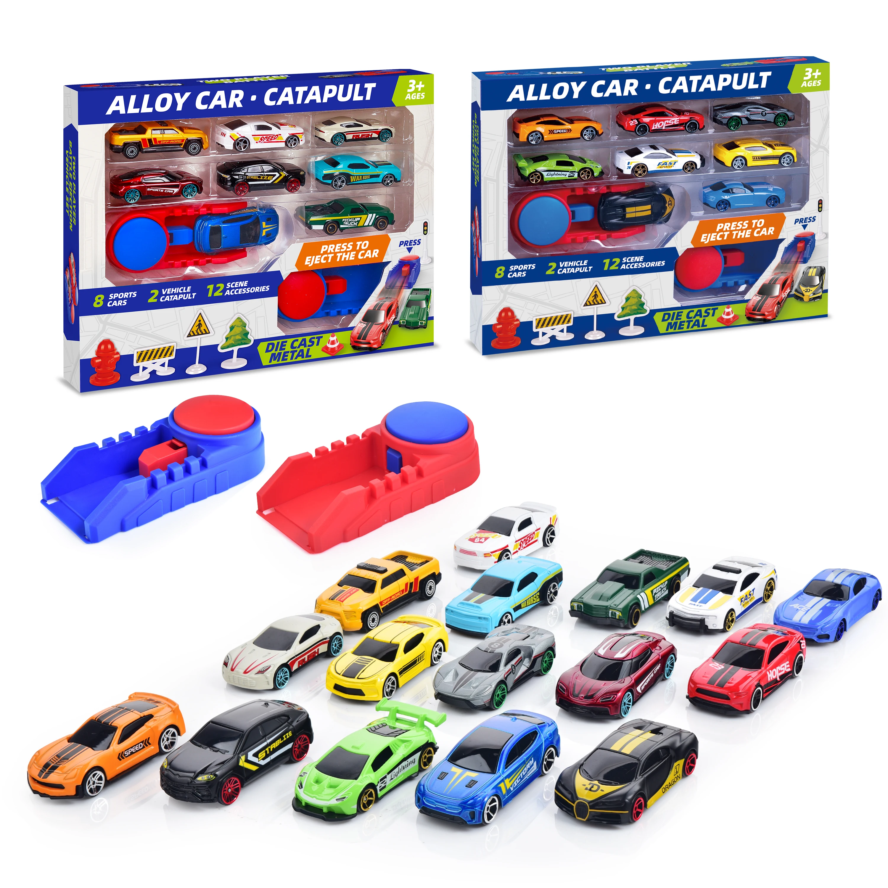 (En caja o a granel) Coche de carreras fundido a presión a escala 1/64, coche de carreras a pequeña escala, coche de juguete de carreras fundido a presión 1,64, juego, juguete para niños