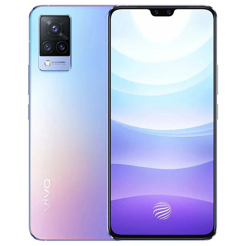 Vivo S9 5G شاشة الهاتف الذكي بصمة الوجه معرف 64.0MP البعد 1100 4000mAh 33W شاحن فائق 6.44 "90HZ NFC OTA هاتف مستعمل