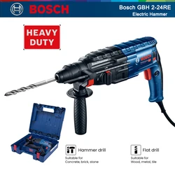 Bosch GBH 2-24RE Professional SDS Plus 4-Pit Electric Hammer 790W 220V Multifunctional Impact Electric Power Tool For Wood Steel