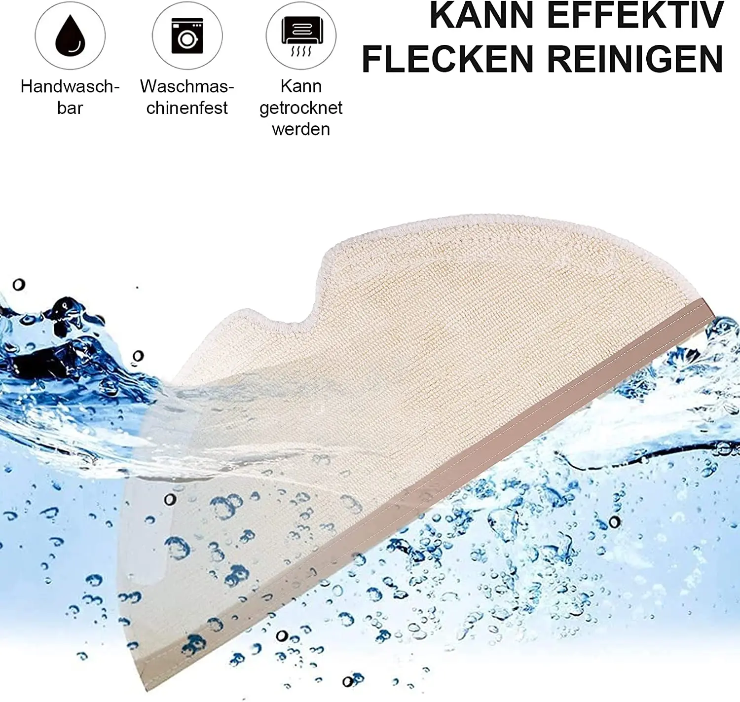 2 pçs panos mop trapos acessórios para xiaomi roborock s5 s6 max s6 s5 s51 s50 s55 xiaowa e25 e35 puro aspirador de pó peças