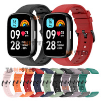 Silicone Wristband For Redmi Watch 3 Active Strap Replacement Bracelet For Xiaomi Redmi Watch 3 Active Smart Watch Band Correa