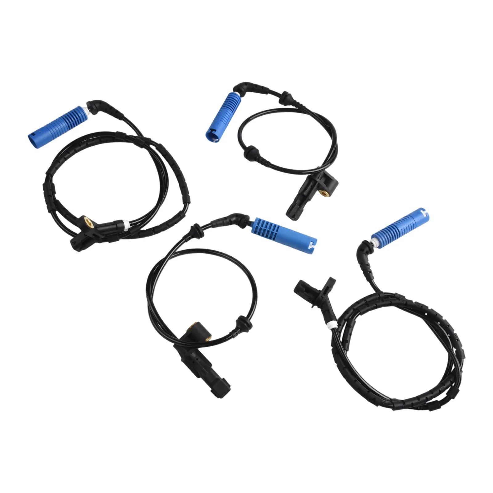 

Черный датчик скорости колеса ABS, 4 шт., датчик ABS, стабильные характеристики, новый сорт, простая установка, высокая надежность