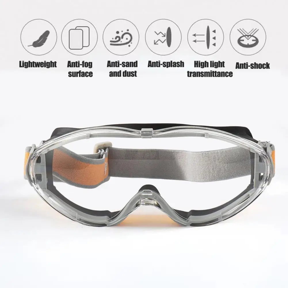 

Safety Goggle Anti Splash Dust Proof Work Lab Eyewear Eye Protection Industrial Research Safety Glasses Clear Lens