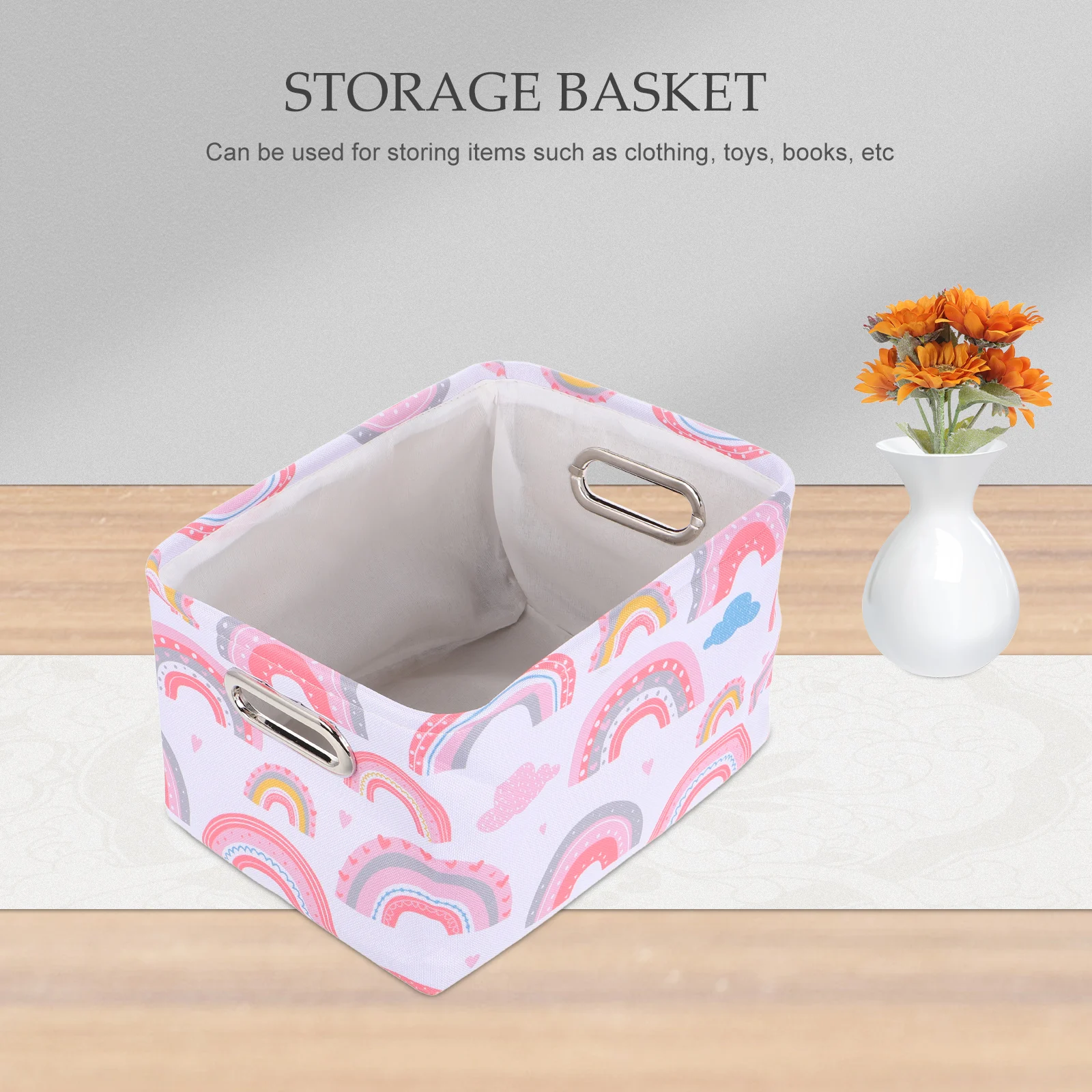 

Fabric Storage Box Clothes Organizer Room Decorationclothes Storage Bins For Wardrobe Closet Under Bed Canvas Basket With