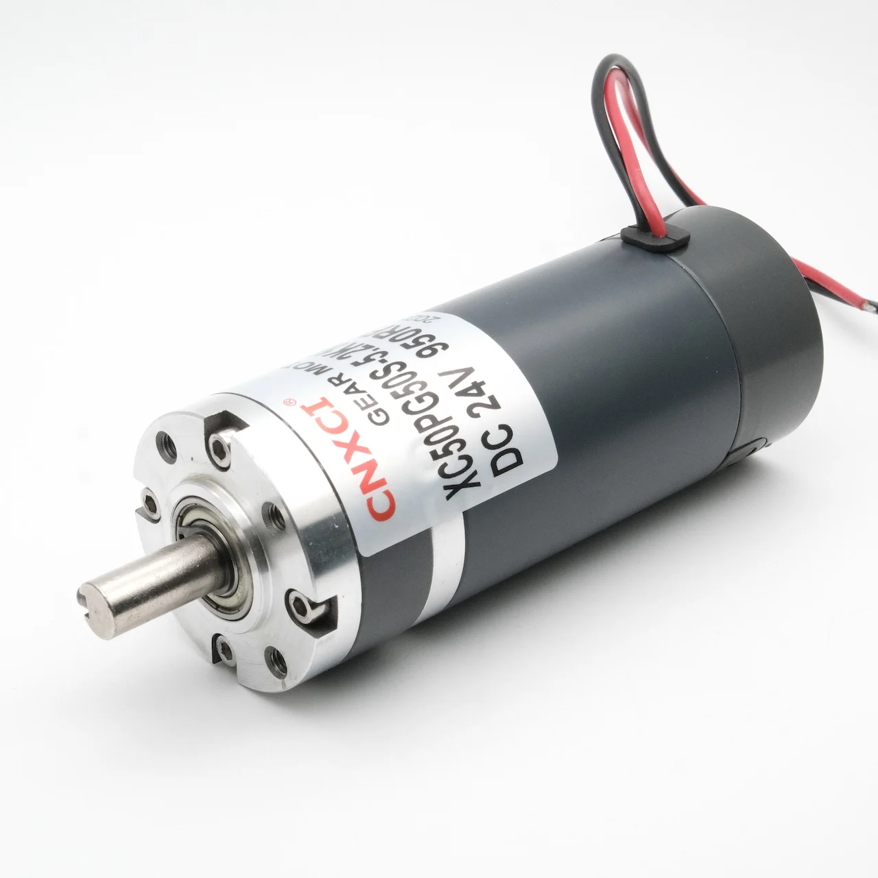 50MM DC 12V 24V Torque Power PMDC Planetary Reducer Gear Motor 70W 100W Permanent Magnet 10MM Shaft Keyway 6RPM-1300RPM 50PG50S