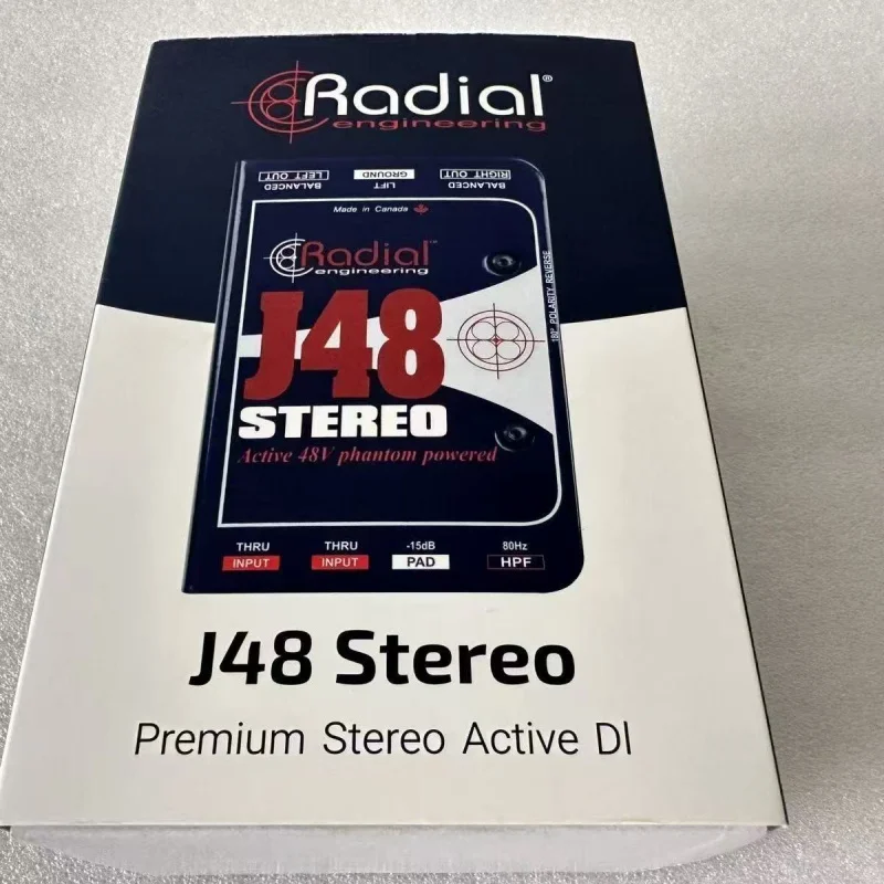Professional Guitar Signal Processing: Canadian Radial J48/stereo PRO48 Active DI Box