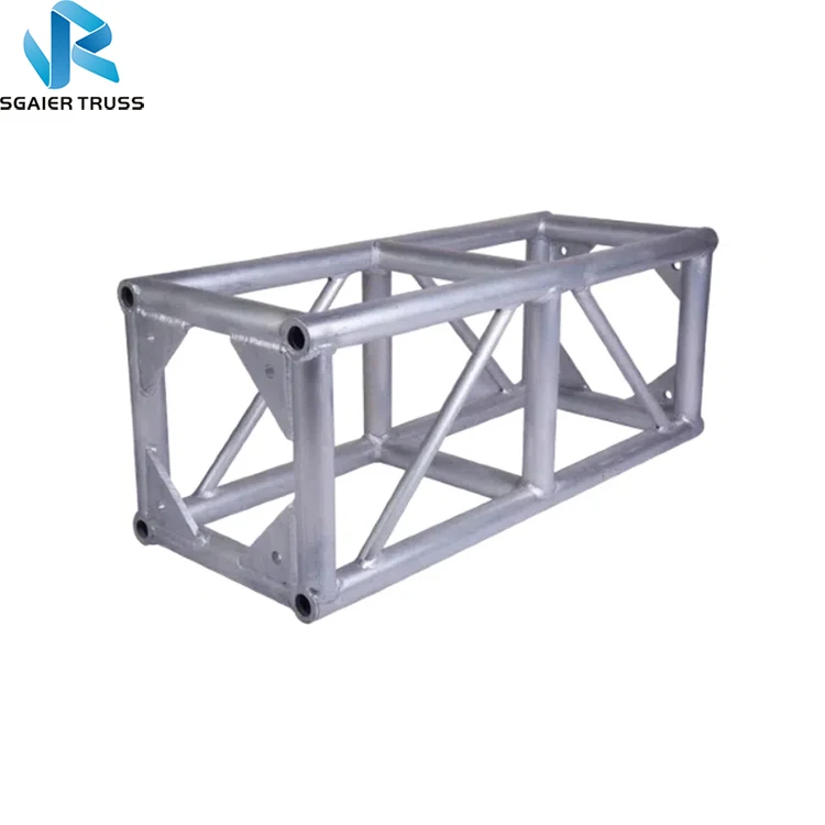 TUV /CE Approved 300*300 Mm Aluminum Stage Plate Bolt Truss For Business Promotional Performances