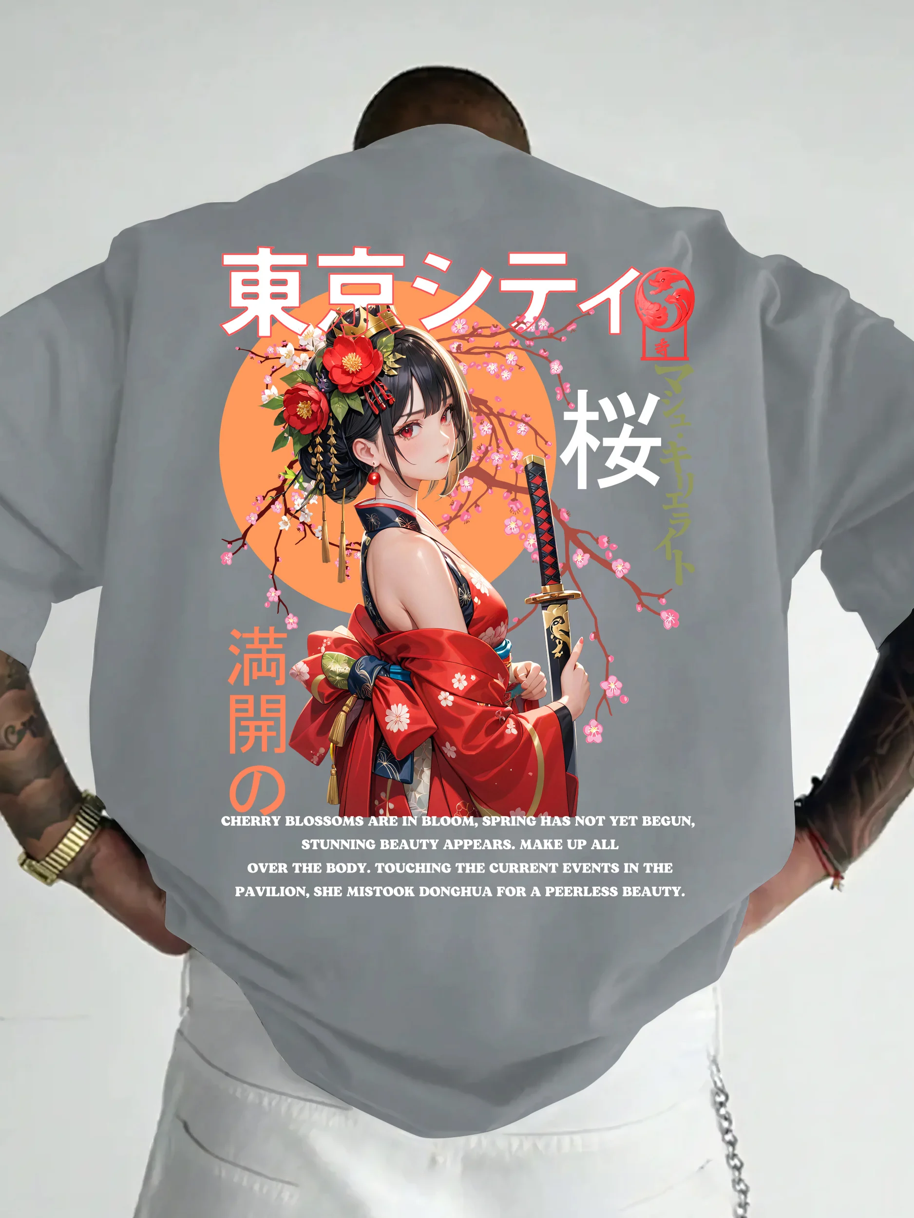 Kaus Lengan Pendek Musim Panas - Street Fashion In Tokyo ulasan dan harga