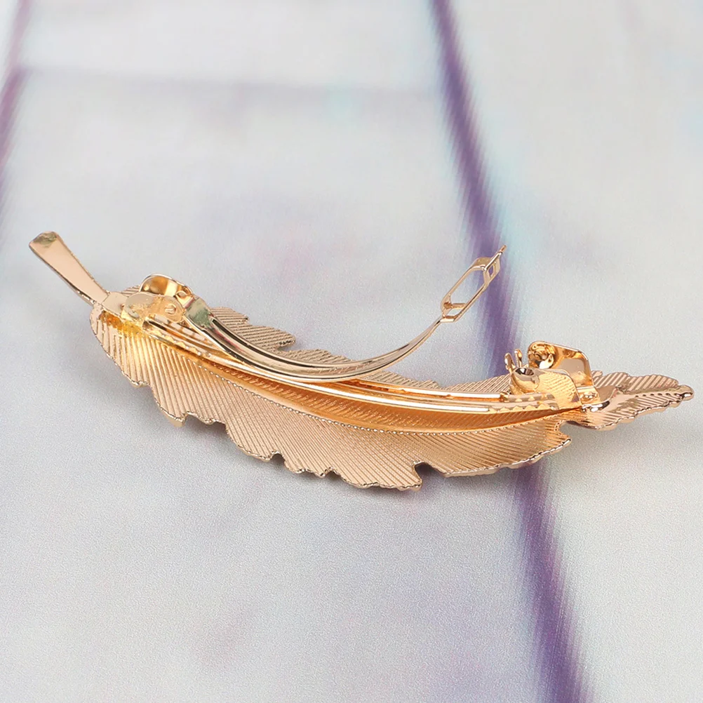 

Gold Claw Barrettes Bridal Hair Accessories Wedding Party Updo Hairpin Leaf Hairpins Hair Styling Tools