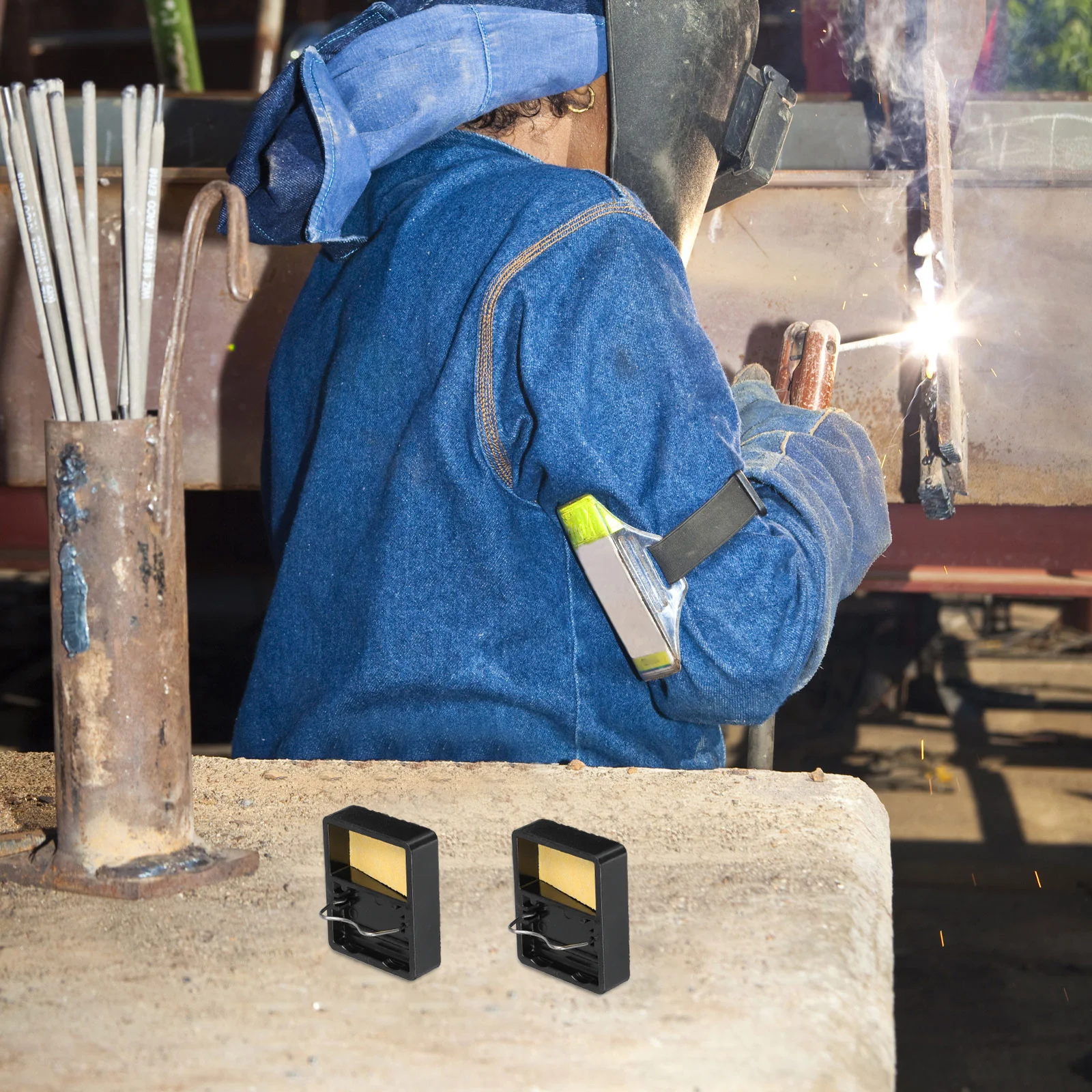 

15Set Soldering Iron Support Stand Stable Square Base Durable Heat Resistant Phenolic Material for Electronics Soldering