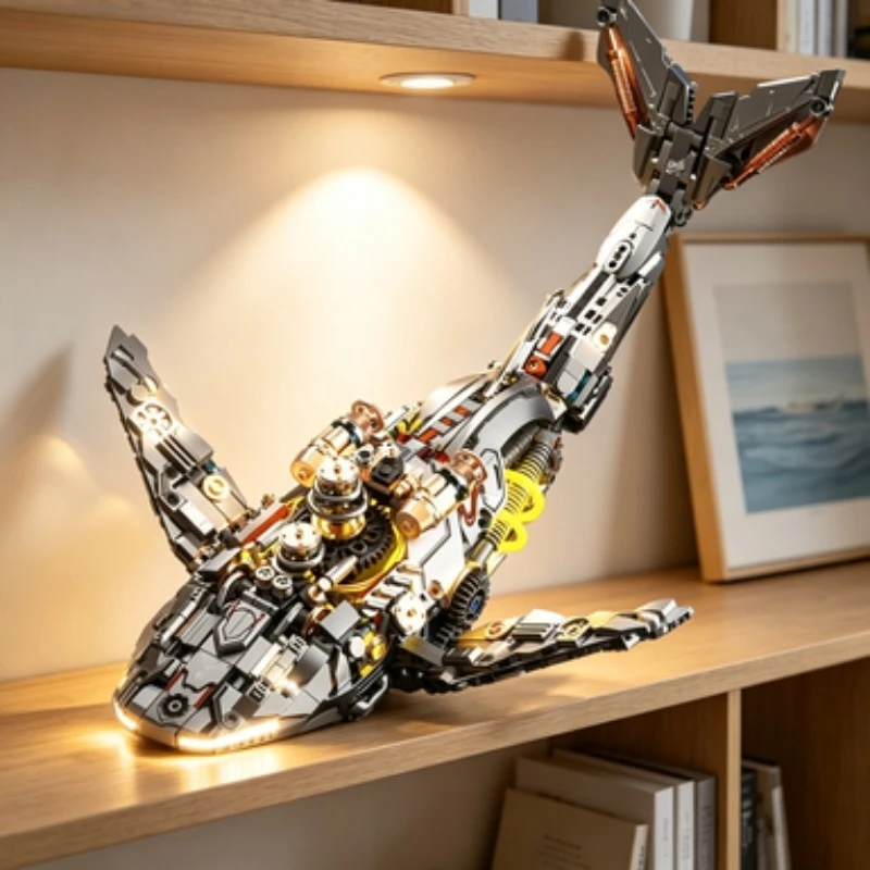 blocs-de-construction-creatifs-moc-baleine-mecanique-modele-d'animal-marin-a-monter-soi-meme-cadeau-de-fete-souvenir-de-noel-et-d'anniversaire