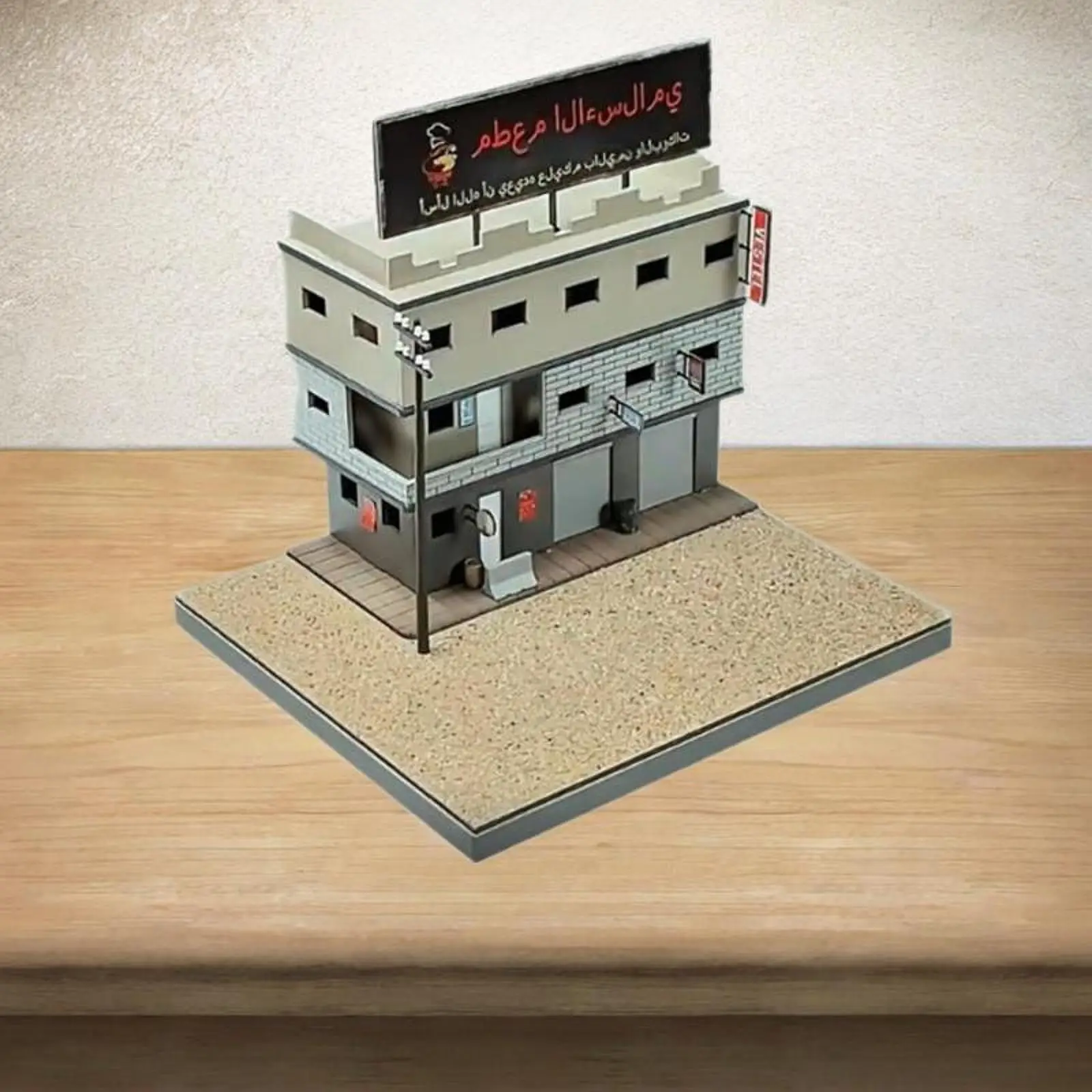 DIY Assembly 1:64 บ้านรุ่นทิวทัศน์อุปกรณ์สําหรับ Diorama ตกแต่งฉาก