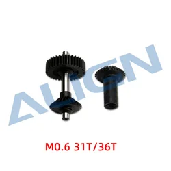 ALIGN T-REX 500 M0.6 Torque Tube Front Drive Gear Set/31T/36T H50G003XXW H50G001XXW for Trex 500E/ESP PRO Helicopter