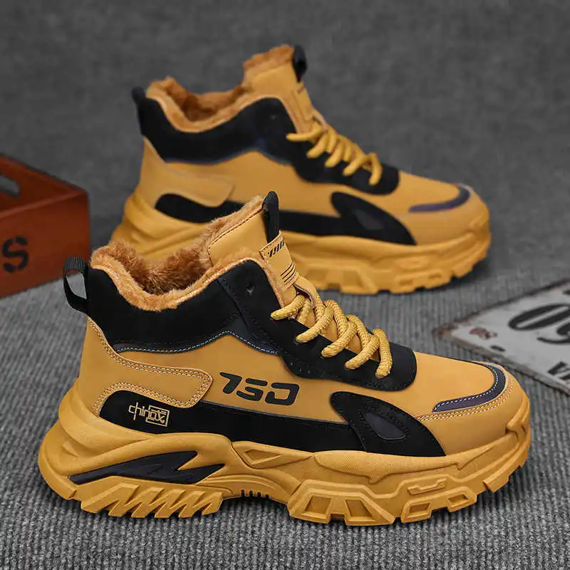 

Thick-heeled Middleboots Luxury Women's Basketball Walking Women's Shoes Size 39 Yellow Sneakers Women Sports