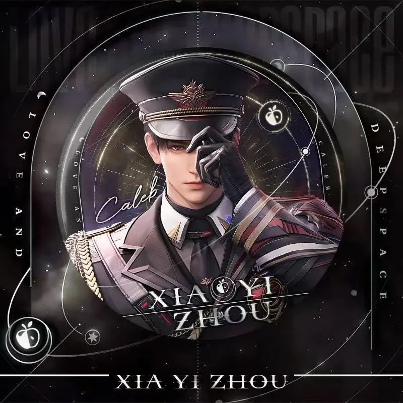 アニメ愛とディープスペースゼイン・ラファエル・シラス・ザビエルコスプレバッジブローチピンベッド漫画ペンダントコレクション