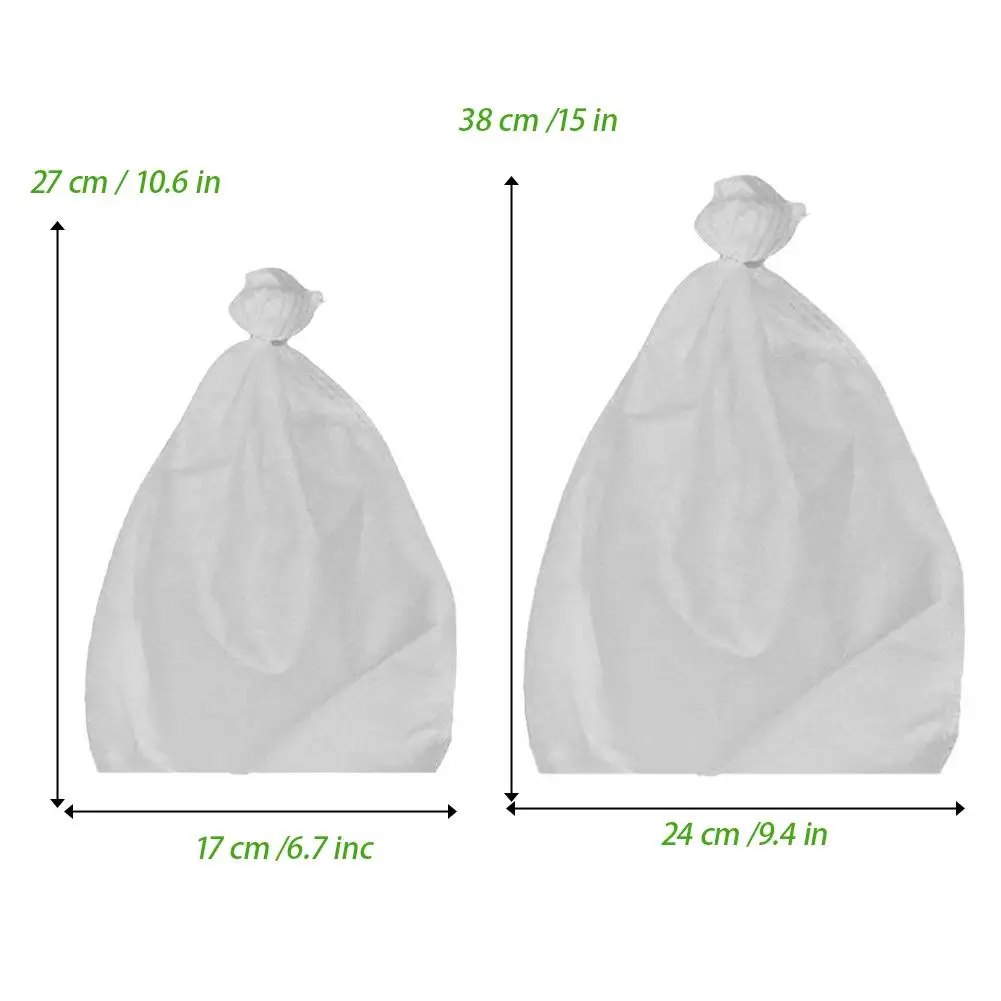Apple Grapes Strawberry Fruit Grow Bags Non-woven Plant Protection Bags for Pest Control Anti-Bird Gardening Tools gallery 5