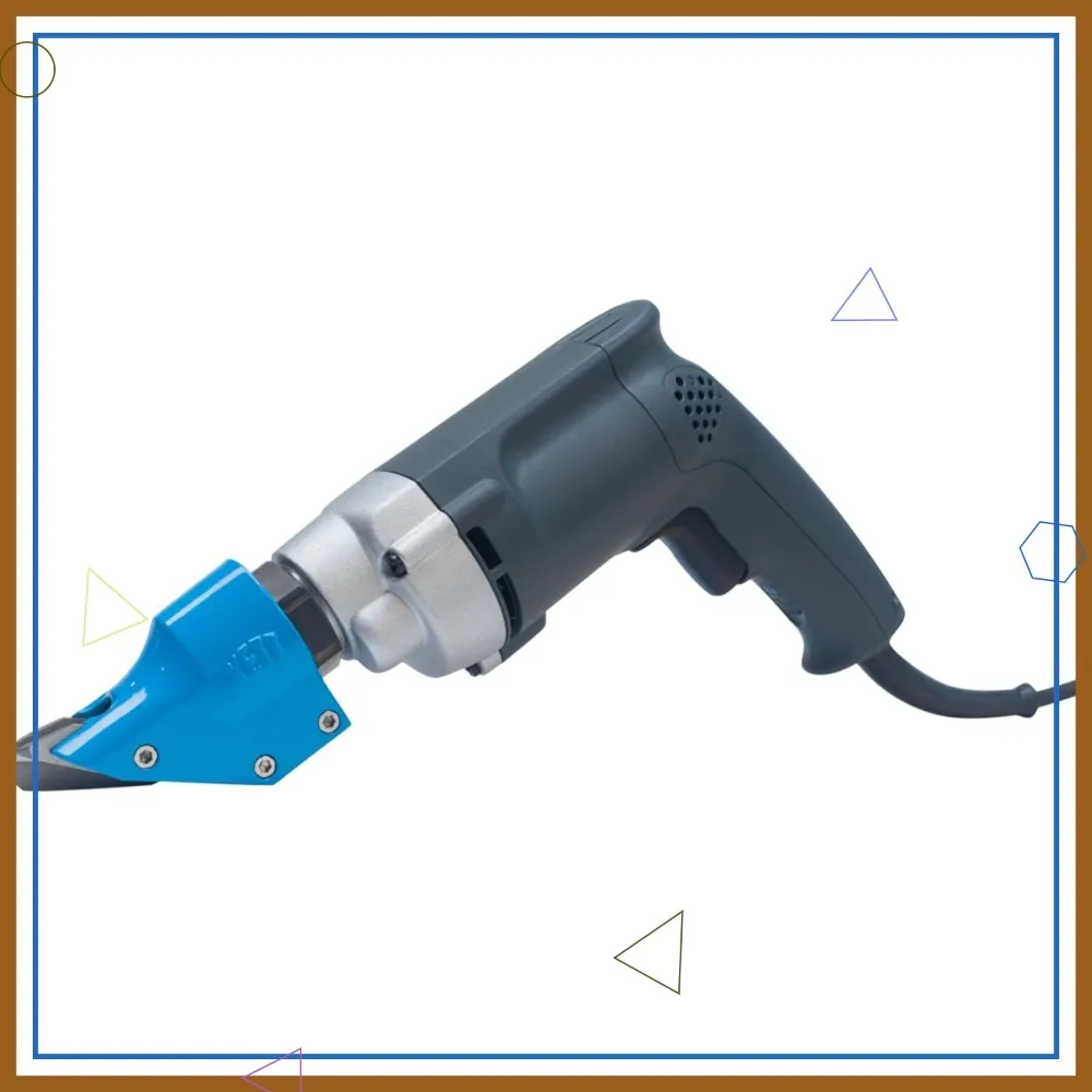 

14-Gauge Double Cut Electric Shear, 2500 RPM, Metal Cutter for Fabrication, Automotive, HVAC