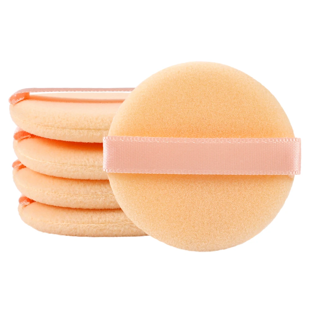 10Pcs/set Facial Makeup Puff Concealer Powder Puff Pads Round Shape Face Foundation Cream Cosmetic Soft Sponge Beauty Tools