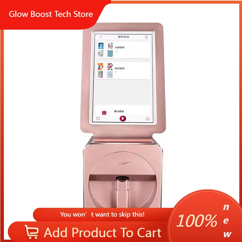 NYProfessional Automatische Nagelkunst-Malmaschine O2NAILS Original Integrierter Nageldrucker